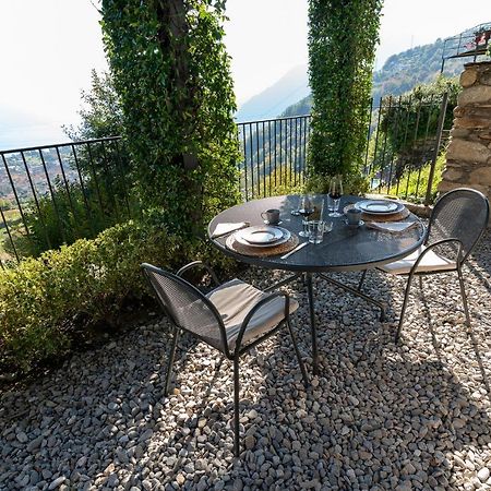Casa Di Campagna Tony Con Piscina E Vista Lago 그라베도나 외부 사진