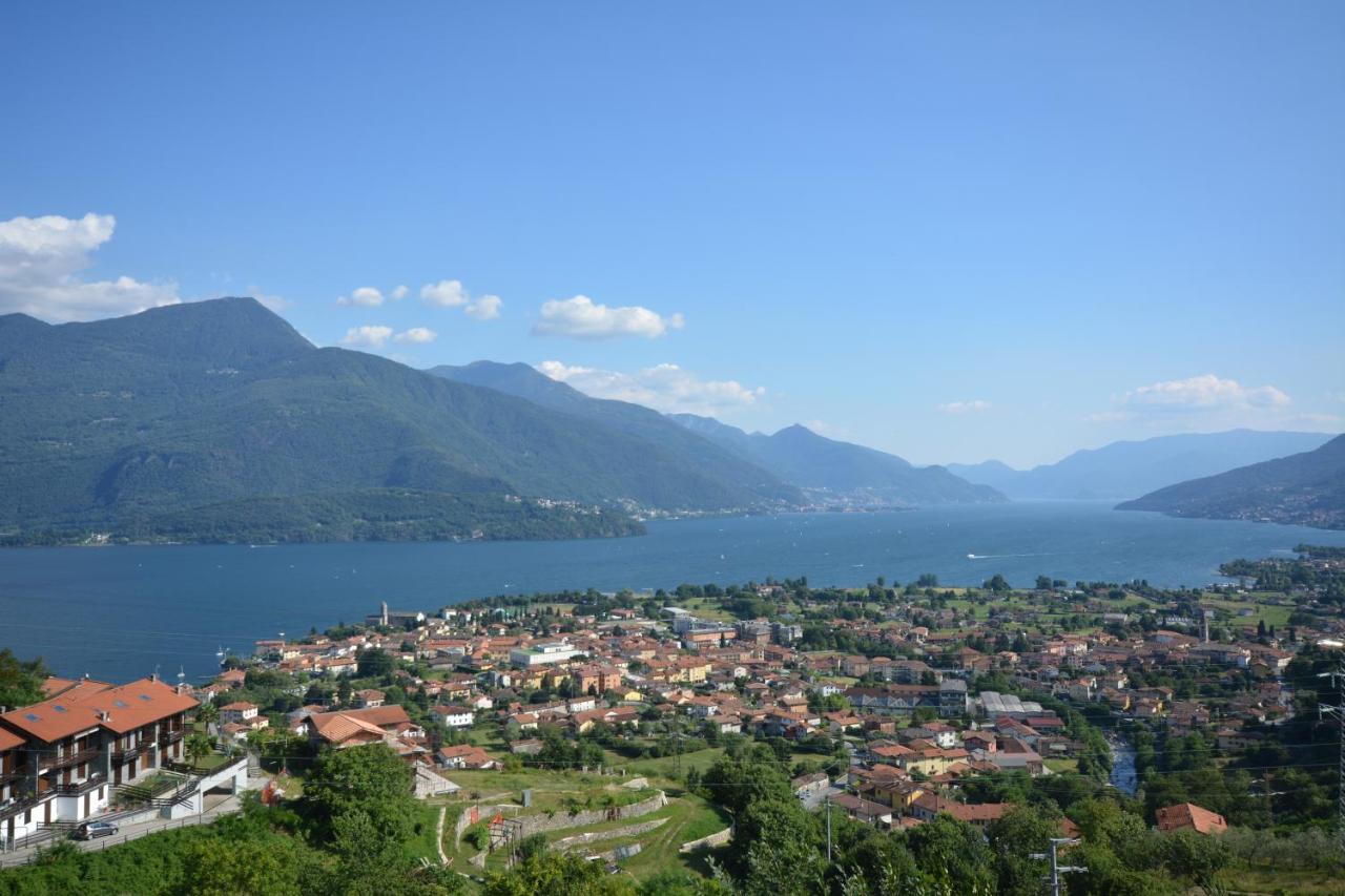 Casa Di Campagna Tony Con Piscina E Vista Lago 그라베도나 외부 사진