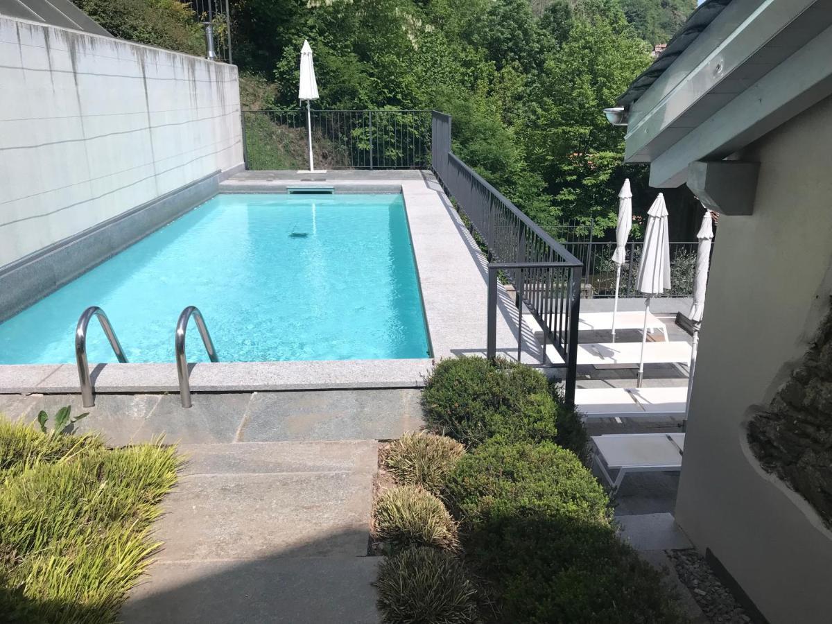 Casa Di Campagna Tony Con Piscina E Vista Lago 그라베도나 외부 사진