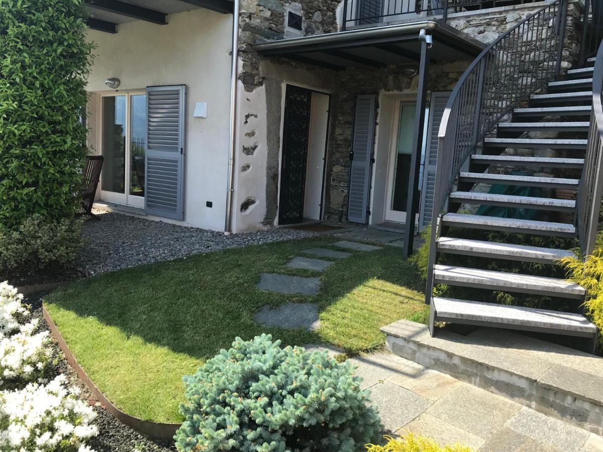 Casa Di Campagna Tony Con Piscina E Vista Lago 그라베도나 외부 사진